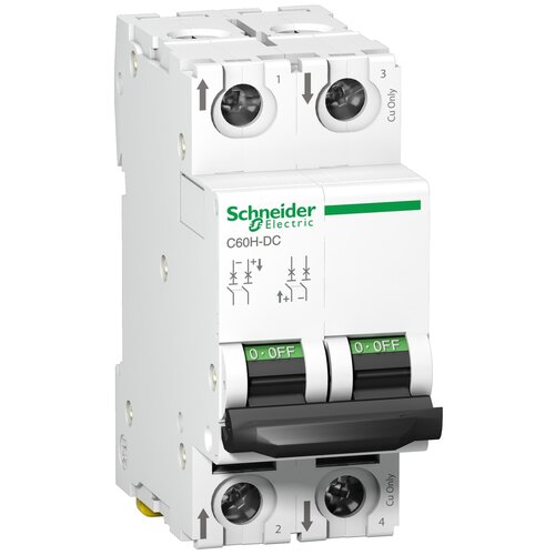 Автоматический выключатель Schneider Electric Acti 9 C60H (C) 500В DC 6 А манжета gamo hunter 440 v 2 pt 2 запасных бандажа