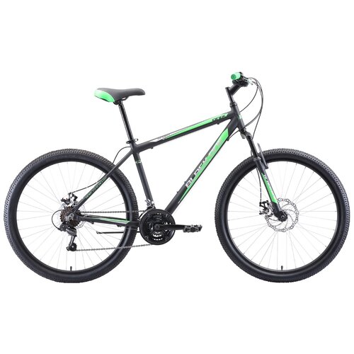фото Велосипед black one onix 26 alloy черный/зеленый/серый 21 скорость рама s (16") hd00000405