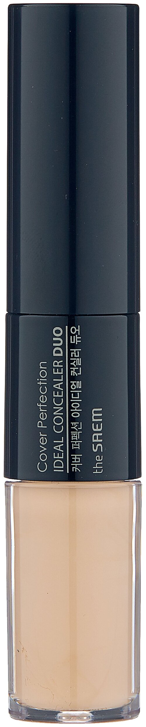 The Saem Консилер Cover Perfection Ideal Concealer Duo, оттенок 1.5 Natural Beige, , 1