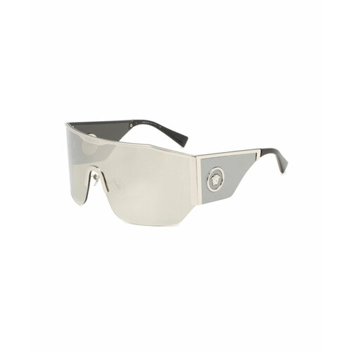 Солнцезащитные очки Versace, оправа: пластик, серебряный