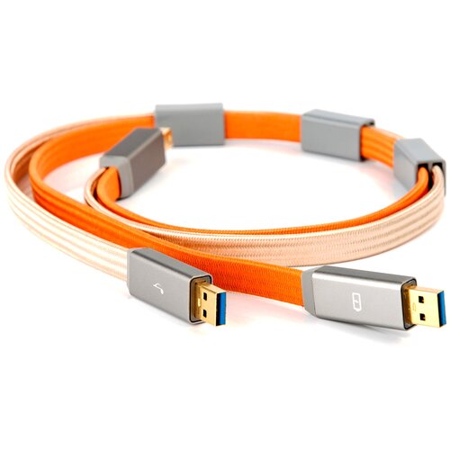 Кабель USB 3.0 Тип A - B iFi Audio Accessory Gemini3.0 1.5m ifi nova power cable сетевой кабель 1 8 м