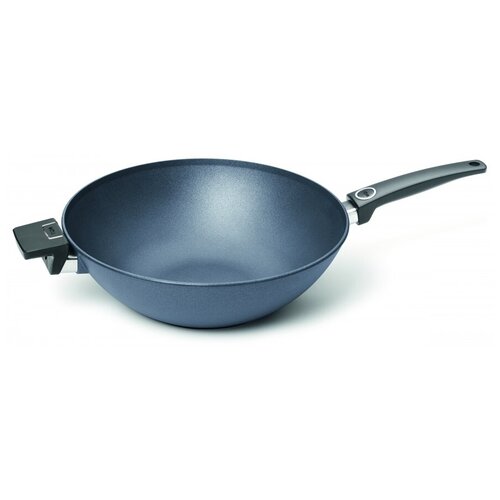 фото Сковорода-вок woll diamond lite induction 1034dpi, 34 см, черный