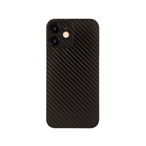 фото Чехол k-doo серии air carbon для iphone 12 mini черный (полипропилен)