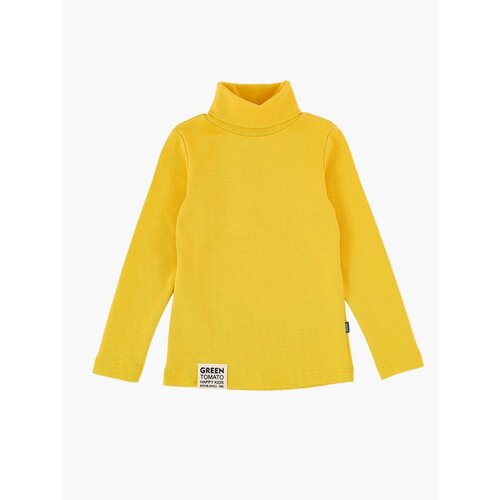 фото Водолазка mini maxi, размер 116, желтый