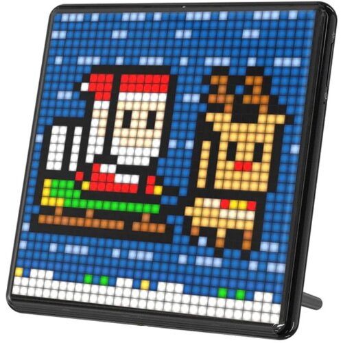 Цифровая пиксельная фоторамка Divoom Pixoo-Max Customizable Pixel Art Signboard 32x32 пикселей, черный