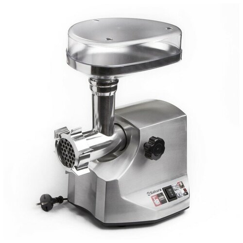 Мясорубка Sakura SA-6411 Professional 2400 Вт реверс металлический корпус 910000₽