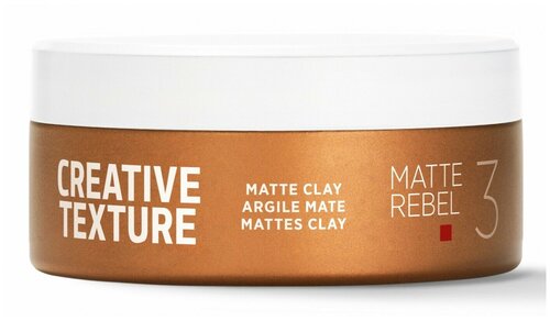 Goldwell Глина матовая StyleSign Creative Texture Clay, средняя фиксация, 75 мл