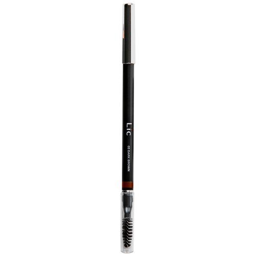 Lic Карандаш для бровей Powder Eyebrow Pencil, оттенок 03 Dark Brown