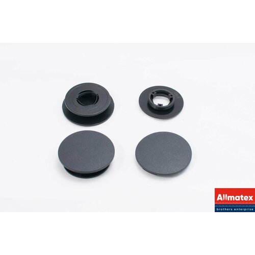 Клипса RN2 (1 комплект) черная для крепления ковриков Renault, Nissan, Dacia, Lada, Infiniti