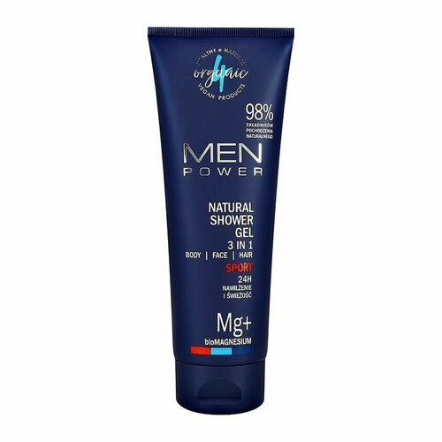 Гель для душа 4ORGANIC MEN SPORT 3в1 250 мл