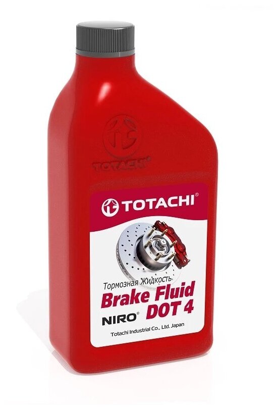 Жидкость тормозная TOTACHI NIRO DOT 4 910 г TOTACHI NIRO 90201 | цена за 1 шт | минимальный заказ 1