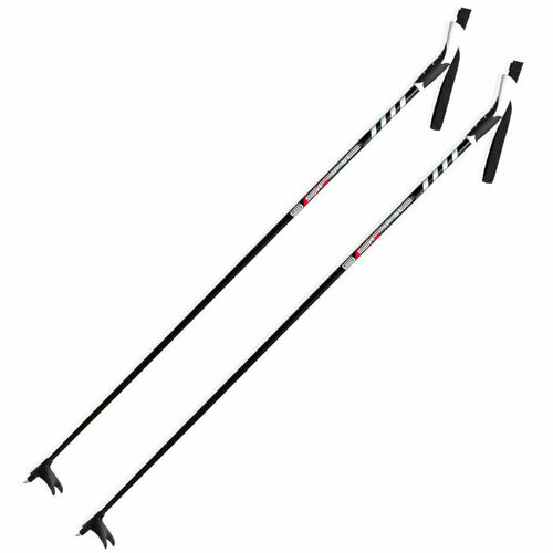 Лыжные палки SPINE (324) Cross (Стекловолокно 100%) (черный) (145)