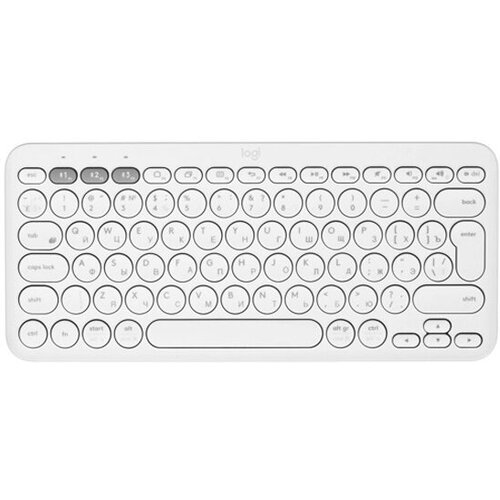 Клавиатура Logitech K380 Multi-Device Bluetooth Keyboard 920-009163 White 3400₽