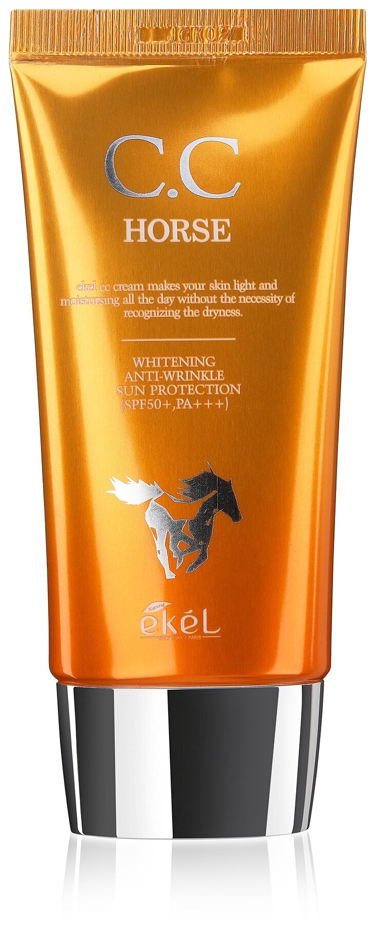 Ekel CC Cream Horse SPF 50+ PA+++ СС крем с лошадиным маслом 50 мл