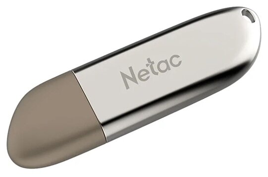 USB Флеш-накопитель Netac U352 NT03U352N-032G-20PN 32 ГБ, серебристый