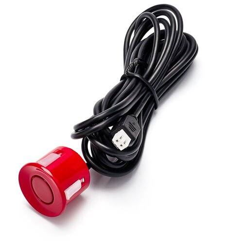 Датчик парктроника универсальный красный 22мм