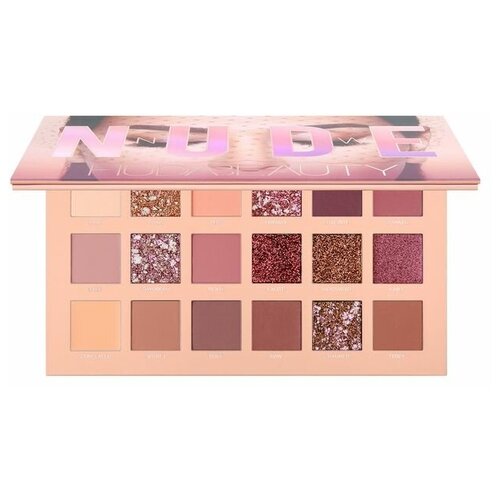 huda beauty палетка теней naughty nude 16 1 г Huda Beauty Палетка теней The New Nude, 19.7 г