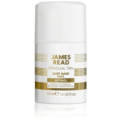 JAMES READ маска для автозагара Sleep Mask Face Retinol 50 мл ночная маска для лица с ретинолом gradual tan sleep mask retinol 50мл