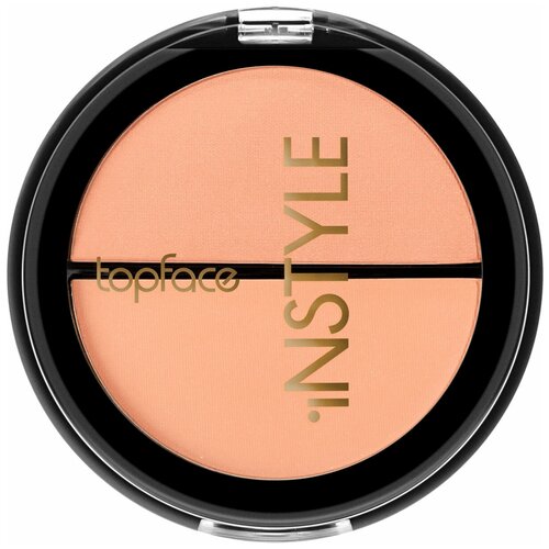 topface жидкий хайлайтер instyle рт459 003 Topface Двойные румяна Instyle Twin Blush On, 003