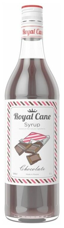 Сироп Royal Cane "Шоколад" 1 л для кофе, чая и напитков. - фотография № 2
