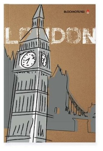 Альт Блокнот-престиж "Городская мечта. Лондон", А5, 160 листов