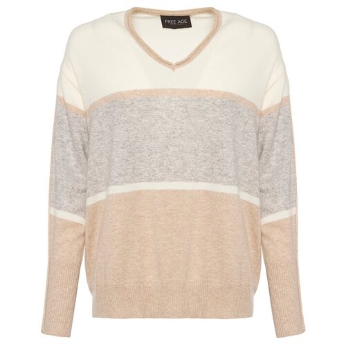 джемпер Free Age FWW20020599 молочный l