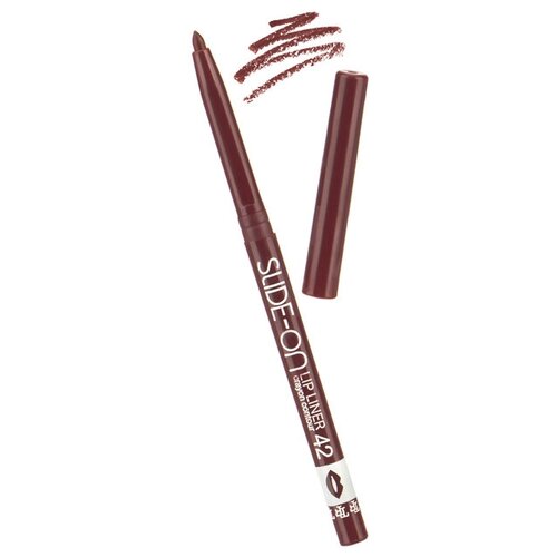 TF Cosmetics карандаш для губ Slide-on Lip Liner, 42 сливовый tf cosmetics карандаш для губ slide on lip liner 3 шт 41 марсала