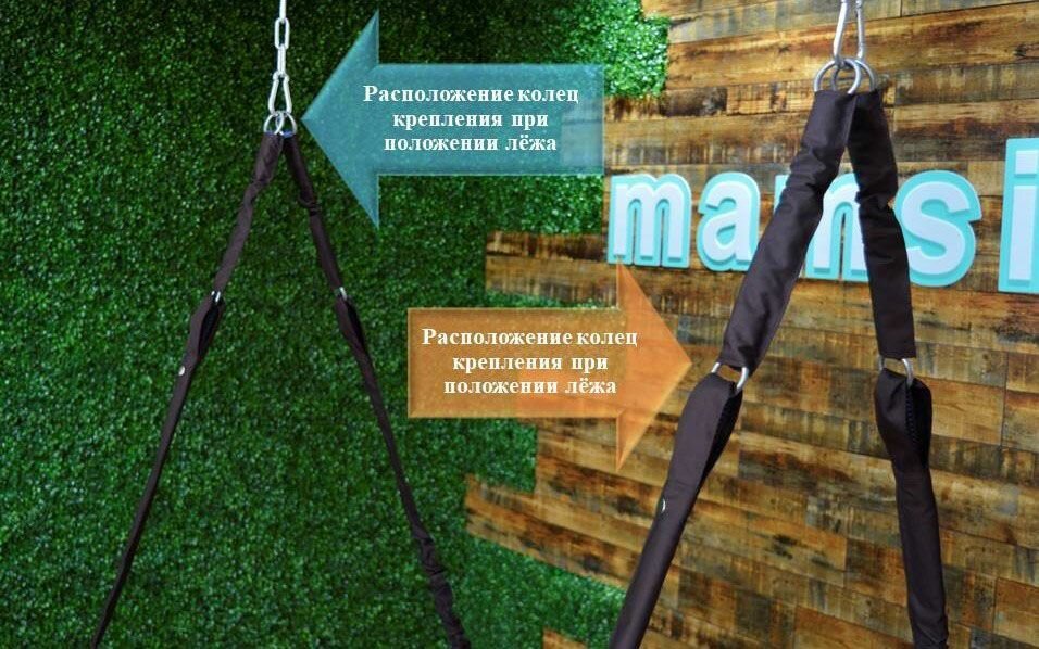 Садовые качели качели для дома с двухсторонним матрасом 185х100см — фото 1