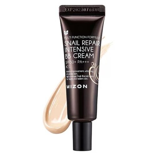 Mizon BB крем Snail Repair Intensive, SPF 50, 20 мл/50 г, оттенок: 21 mizon bb крем snail repair intensive spf 50 50 мл 50 г оттенок 31 1 шт