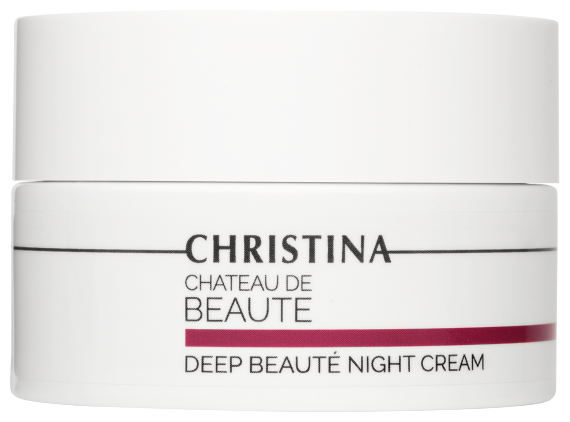 Крем для лица Christina Chateau de Beaute Deep Beaute Night Cream интенсивный обновляющий ночной 50 мл
