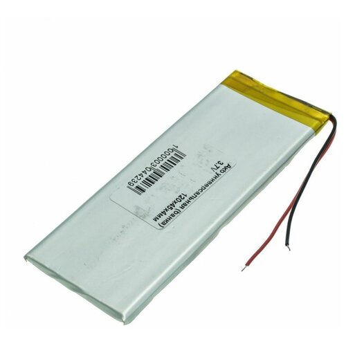 Универсальный аккумулятор банка 37 B 3000 мАч 120x45x4 мм 69000₽