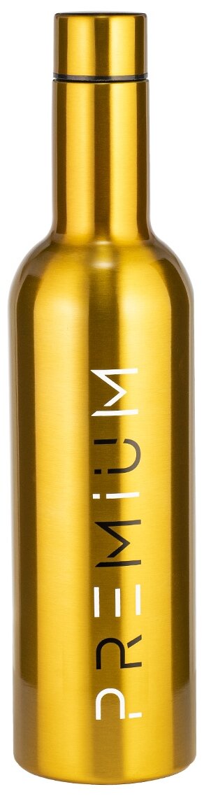 LR04-14 термос LARA (Gold) - 750 мл, бутылка, двойные стенки - фотография № 1