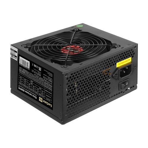 Exegate Блок питания 800W ExeGate 800PPE (ATX, APFC, PC, КПД 80% (80 PLUS), 12cm fan, 24pin, (4+4)pin, PCIe, 5xSATA, 3xIDE, FDD, black, кабель 220V в комплект