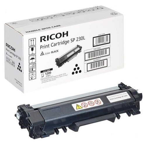 Картридж Ricoh SP230L - 408295 тонер картридж Ricoh (408295) 1200 стр, черный тонер ricoh d1773025 оригинальный тонер девелопер ricoh d1773025 120 000 стр черный