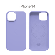 Силиконовый чехол COMMO Shield Case для iPhone 14 с поддержкой беспроводной зарядки, Lavender