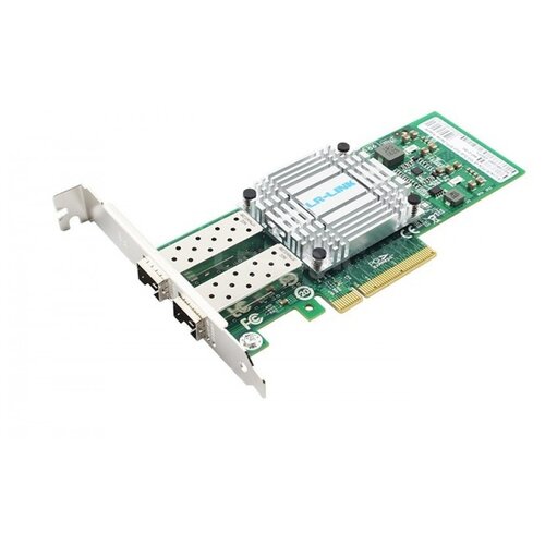 Сетевой адаптер LR-LINK LREC9802BF-2SFP+ сетевая карта lr link lrec9802bf 2sfp pci express адаптер с 2 портами 10gbase x