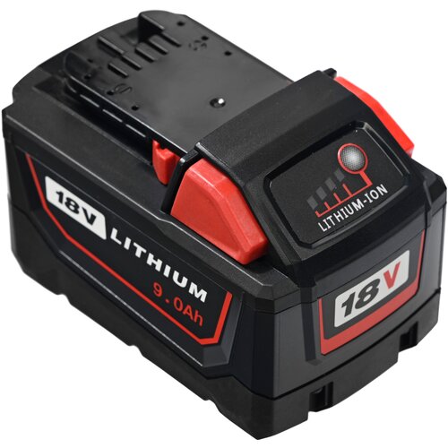 аккумулятор для шуруповерта milwaukee m18 18v 6ah Аккумулятор для инструмента Milwaukee 18V 9Ah Li-ion M18