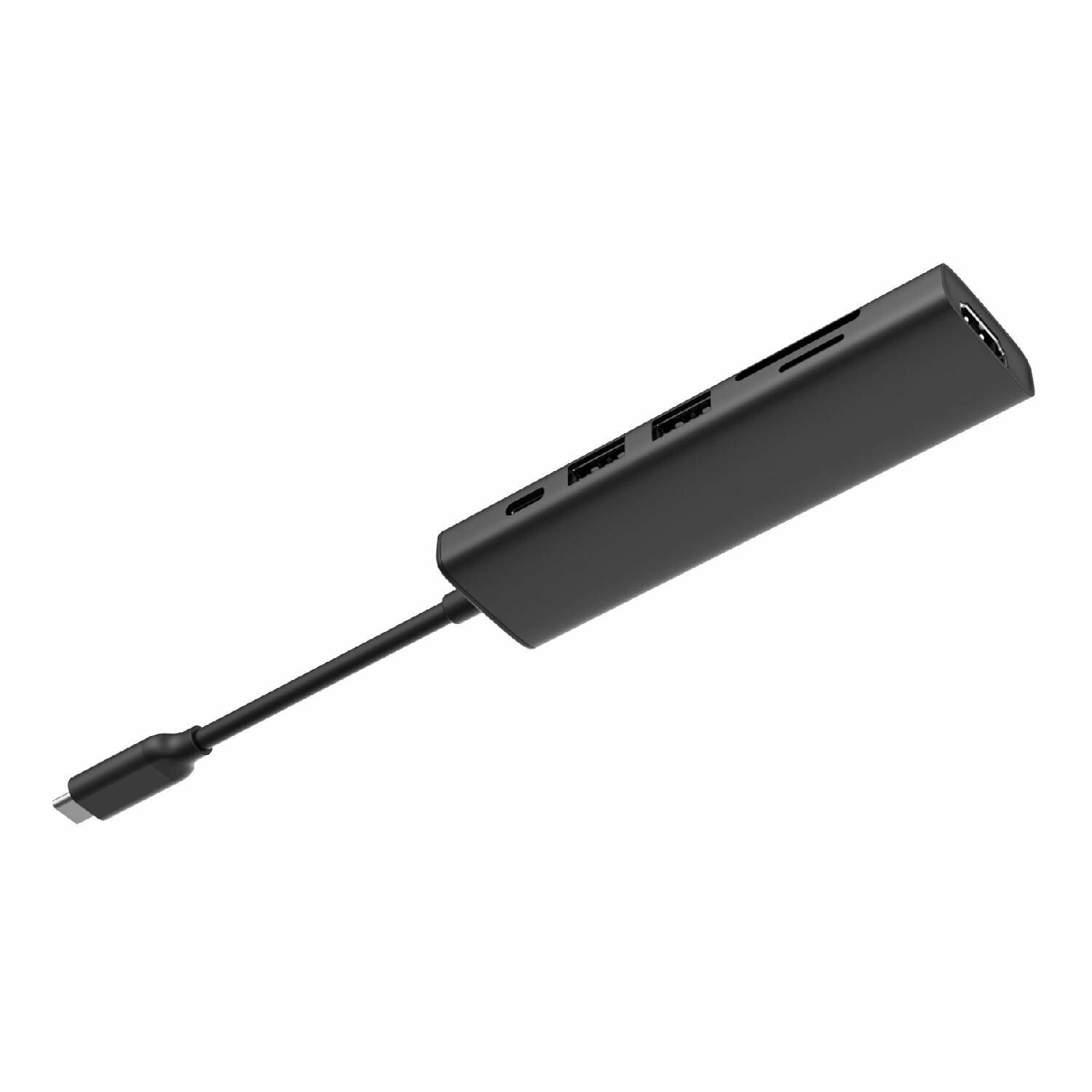 Разветвитель USB-C A4Tech DST-60C серый - фото №10