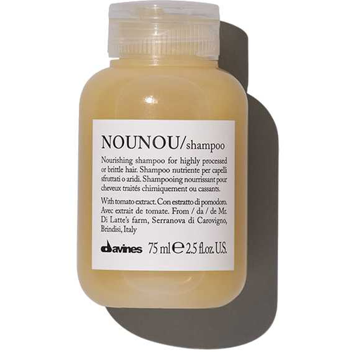 DAVINES NOUNOU Shampoo - Питательный шампунь для уплотнения волос 75 мл