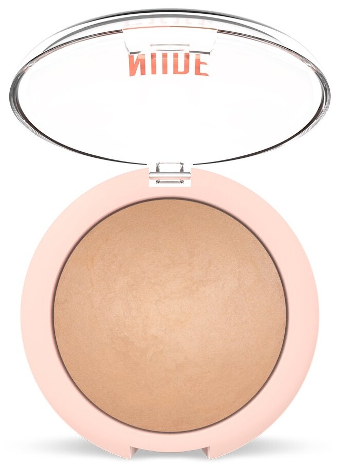 Golden Rose Запеченная пудра с сиянием Nude Look Sheer Baked Powder Nude Glow