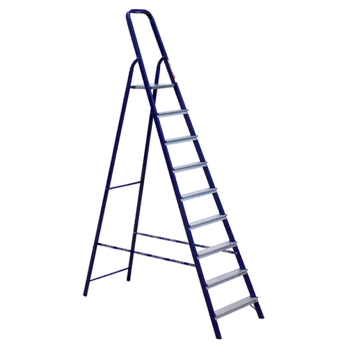 алюминиевая лестница стремянка lwi 9 ступеней 9 Стремянка LWI LWI09S+K, 9 ст.
