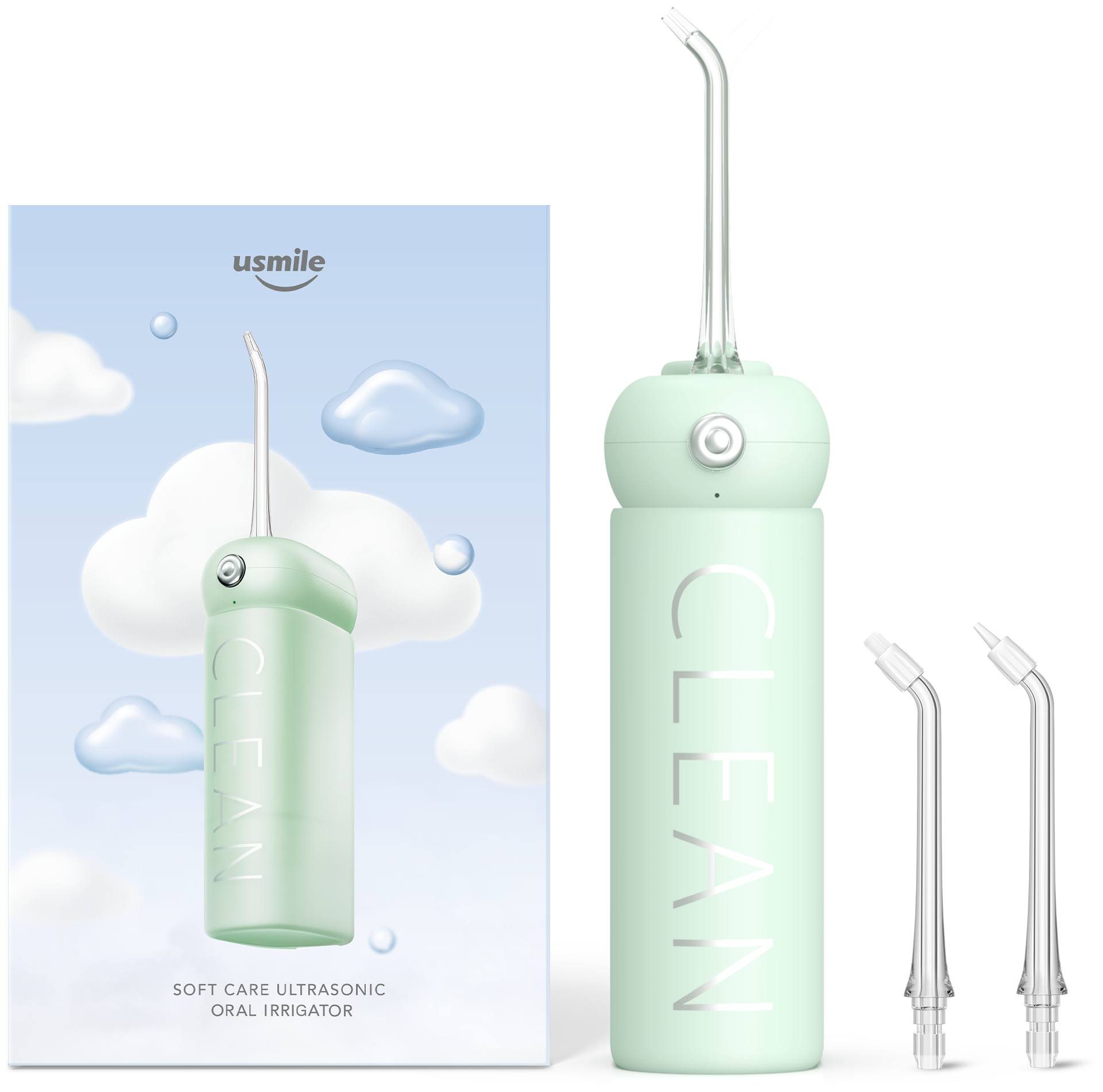 Ирригатор usmile CY1 Flosser - Green