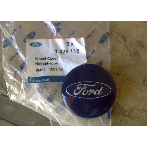 Колпак Ступицы Колеса (Синий Ford) O 54.5mm FORD арт. 1429118