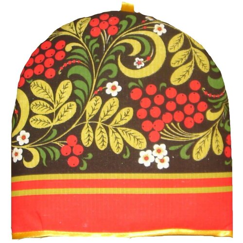 Колпак грелка на чайник Хохлома 26 х 26 см 1560₽