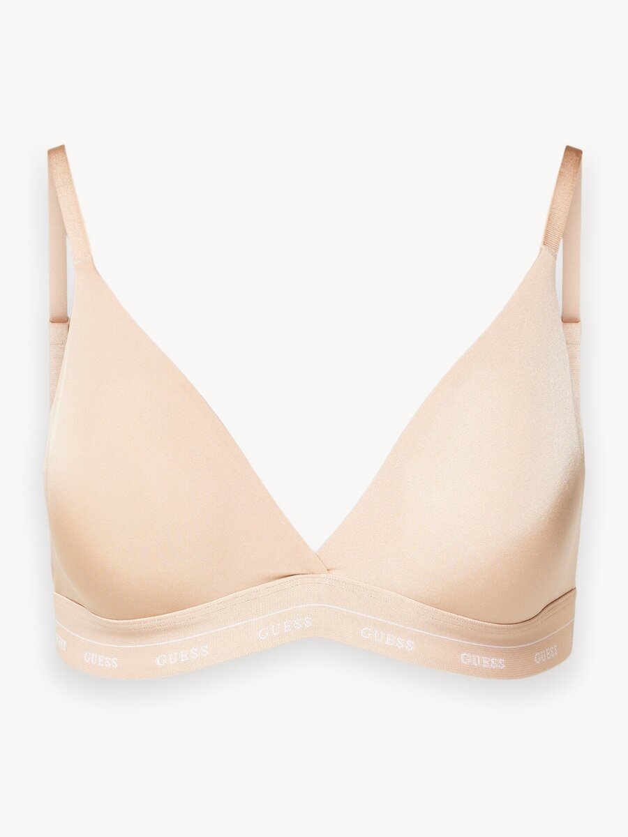 Бюстгальтер GUESS Jane Soft Triangle, размер XL, бежевый