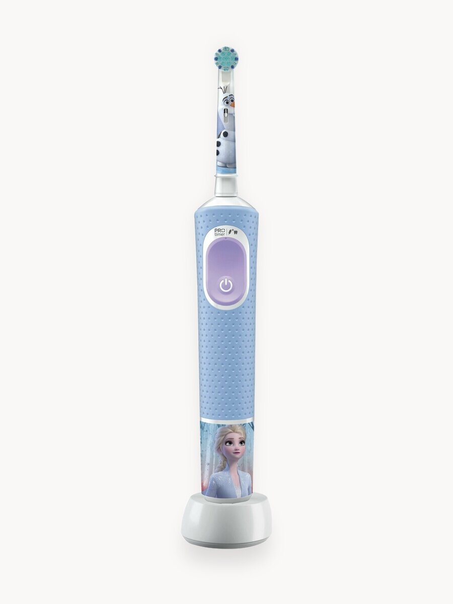 Детская электрическая зубная щетка Oral-B Vitality Pro Kids "Холодное Сердце 2"