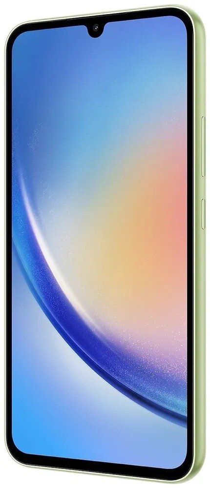 Смартфон Samsung Galaxy A34 5G 6/128 ГБ, Dual nano SIM, лайм — фото 1