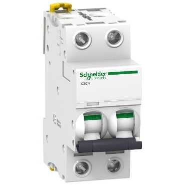 IC60N 2P 50A Автоматический выключатель 2-полюсный 50А 6кА (хар-ка B) Schneider Electric A9F73250