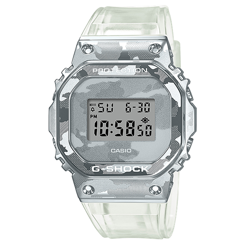 фото Наручные часы casio g-shock gm-5600scm-1er), белый, серый