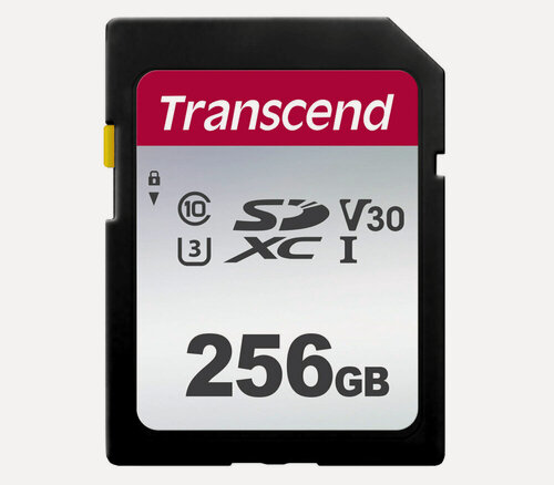 Изображение товара Карта памяти Transcend SDXC 256GB 300S UHS-I Class U3 V30, 40/100 Mb/s